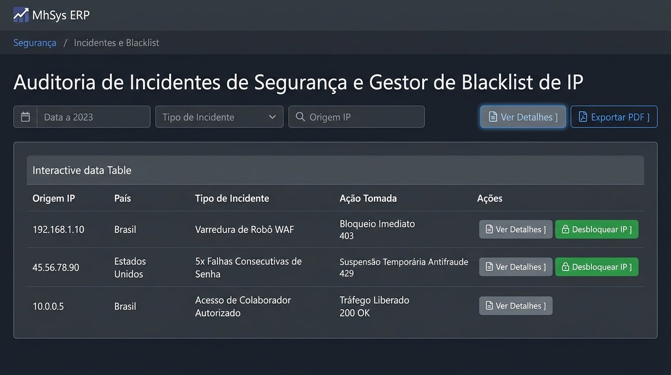Auditoria de Incidentes de Segurança e Blacklist de IPs