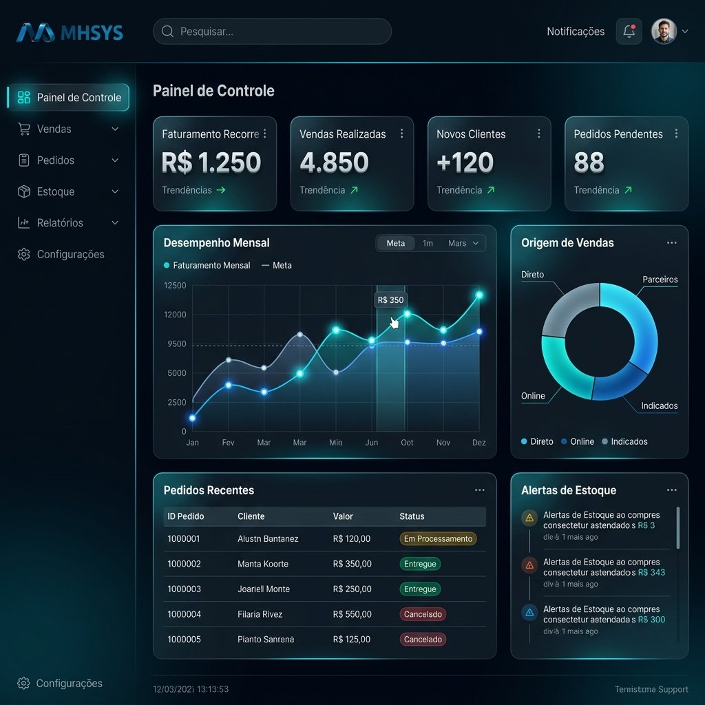 Capa do Manual - Painel de Controle ERP